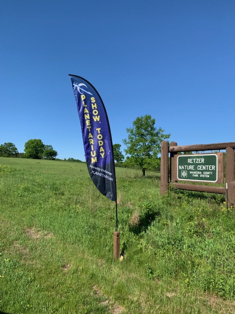 Join us for a brand new show today!  ""One Sky Project"" will debut at the Horwitz-DeRemer Planetarium at 11am! Tickets are only $5.00 and can be purchased at hdplanetarium.ticketleap.com or at the door!  Hope to see you soon! #wherethestarshangout