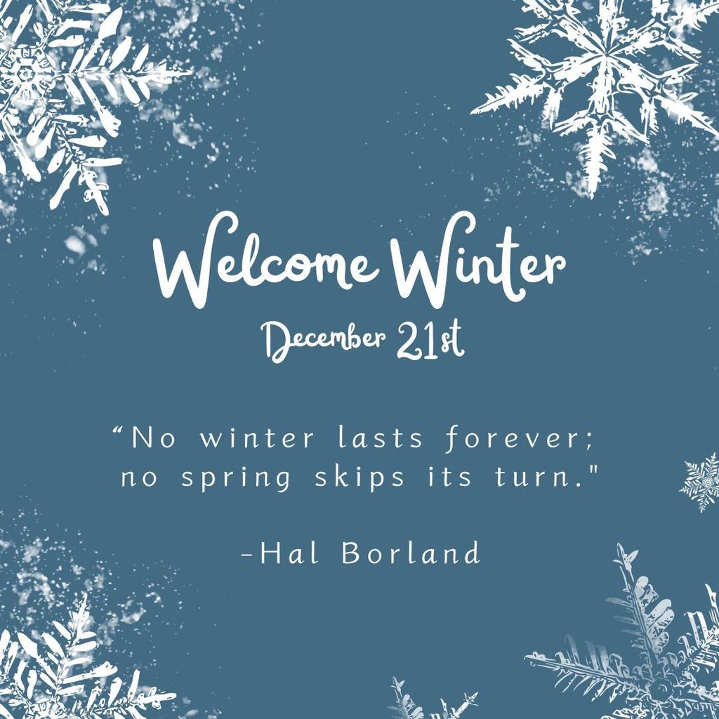 A wonderful perspective on winter's arrival today at 9:03am...to be exact!  Don't forget, starting tomorrow, our days will start to lengthen, slowly but surely!  #wherethestarshangout