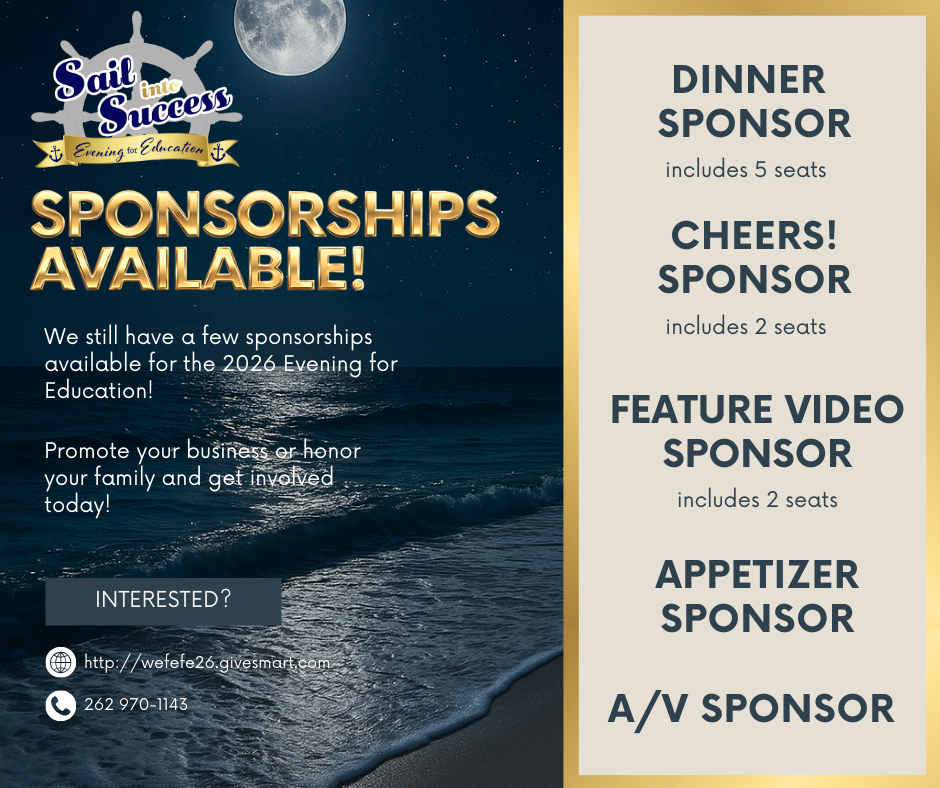 Multiple EFE Sponsorships available