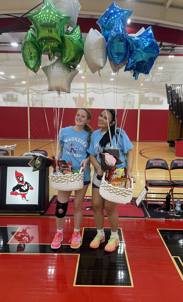 senior night win