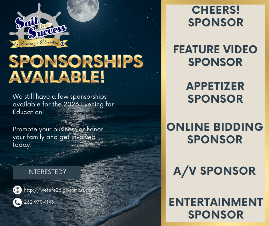 Available EFE26 Sponsorships