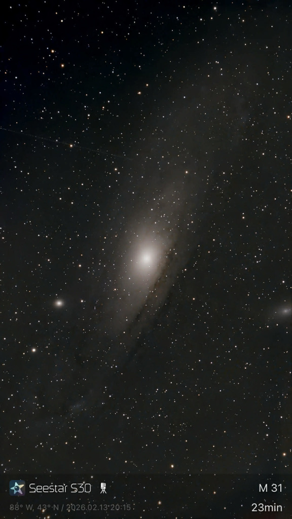 Thank you to everyone who attended Wild Winter Night on Friday! It was busy, but we hope you enjoyed your time at the planetarium and checking out the nature activities that @friendsofretzernaturecenter had for guests of all ages! If you were able to take a peek at the night sky with our volunteers Dan and Lee Friday, it was beautiful night to do so! Dan shared these images of M31-Orion Nebula and M45-The Pleiades from his Seestar scope! #wherethestarshangout