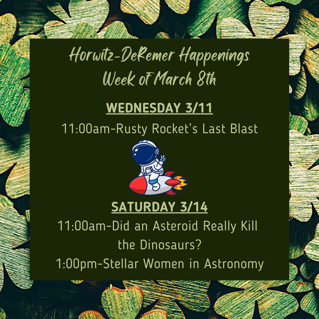 This week's schedule! 📅 Join us if you can! 🌸 Only 12 days till spring! #wherethestarshangout