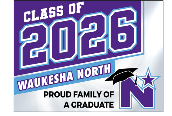 Yard sign for graduates!