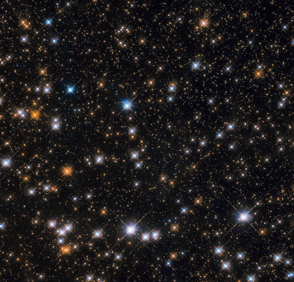 Happy 33rd Birthday to the Hubble Space Telescope!  Hubble was deployed on this date in 1990. NASA.gov has an awesome collection of Hubble's images throughout the years, try to check them out sometime!  Pictured here is Messier 11 is also known as the Wild Duck Cluster, as its brightest stars form a “V” shape that somewhat resembles a flock of ducks in flight.  #wherethestarshangout 