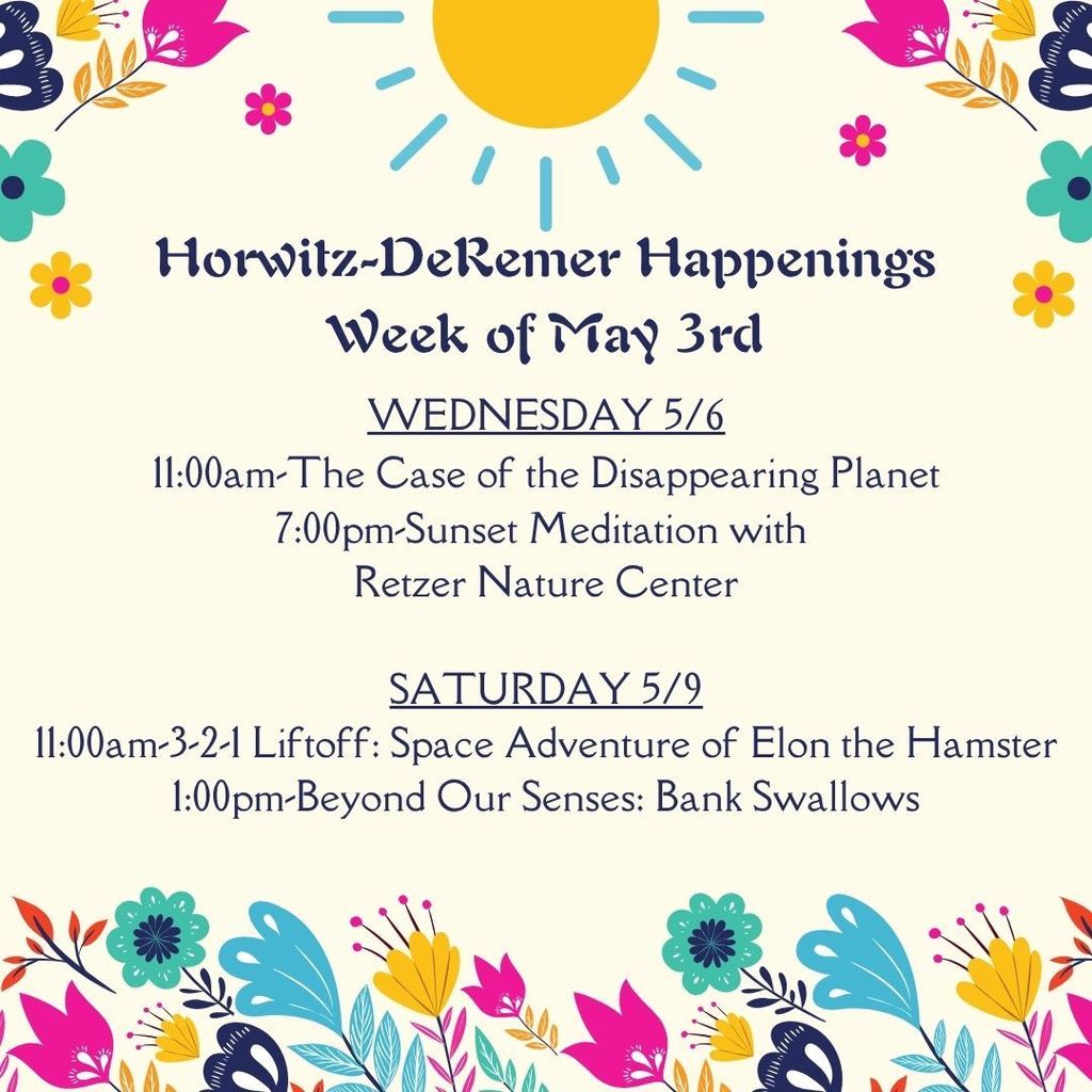 Happy first full week of May! Check out our happenings this week and join us if you can! #wherethestarshangout