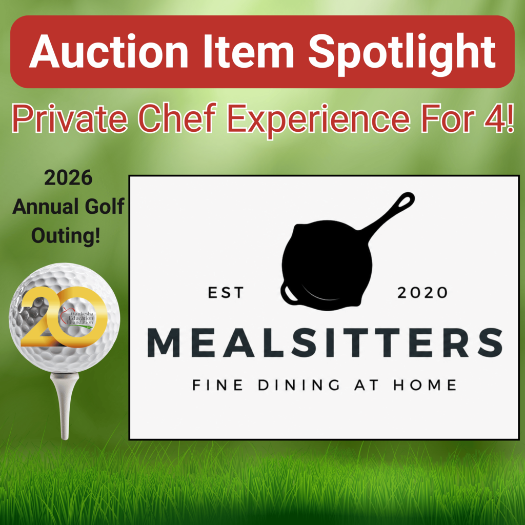 Advertisement for 2026 Annual Golf Outing features a golf ball and a frying pan logo.