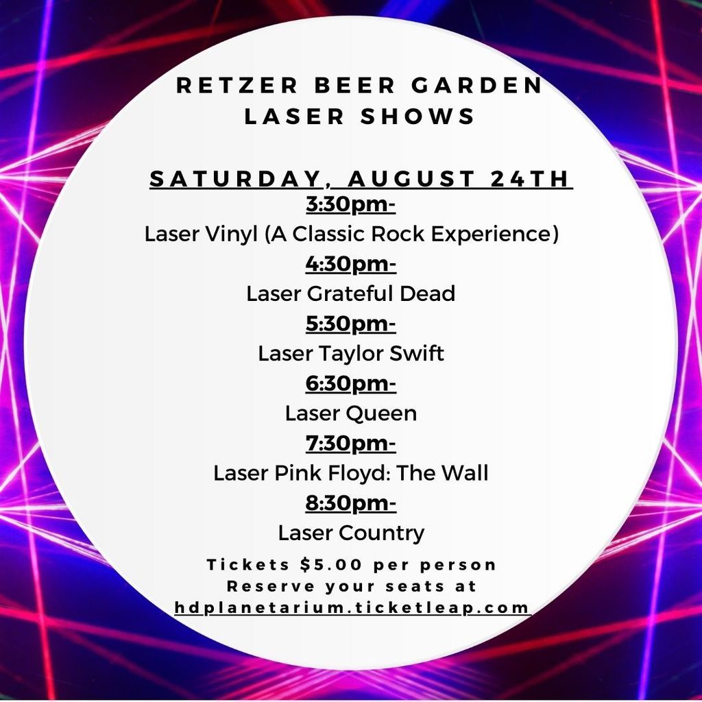 Laser shows Summer 2024