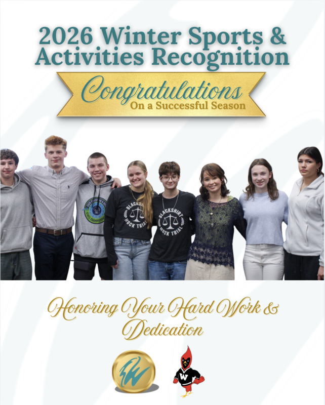  Waukesha South Winter Athletic and Activities Students Recognitions