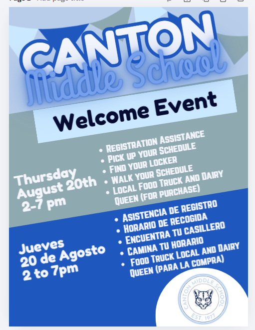 Welcome Event