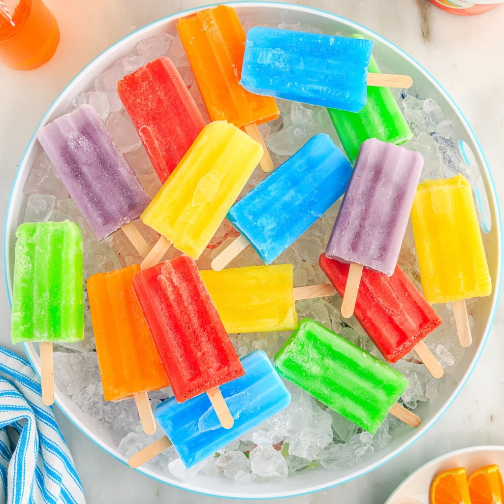 Popsicles helados