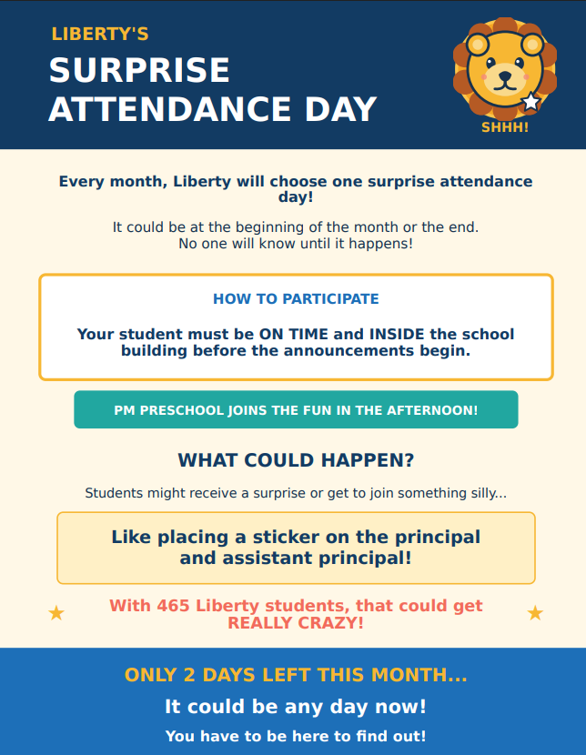 Surprise Attendance!