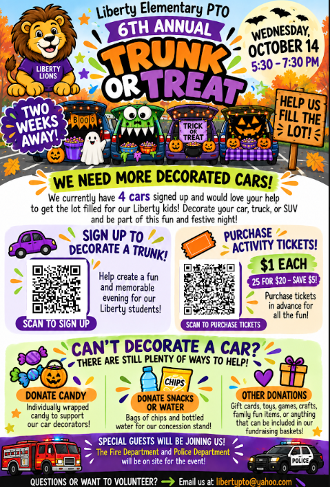 flyer for trunk or treat