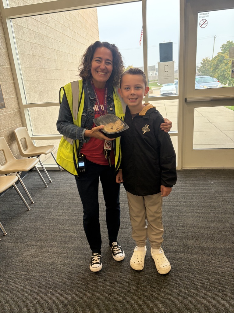 principal with a student