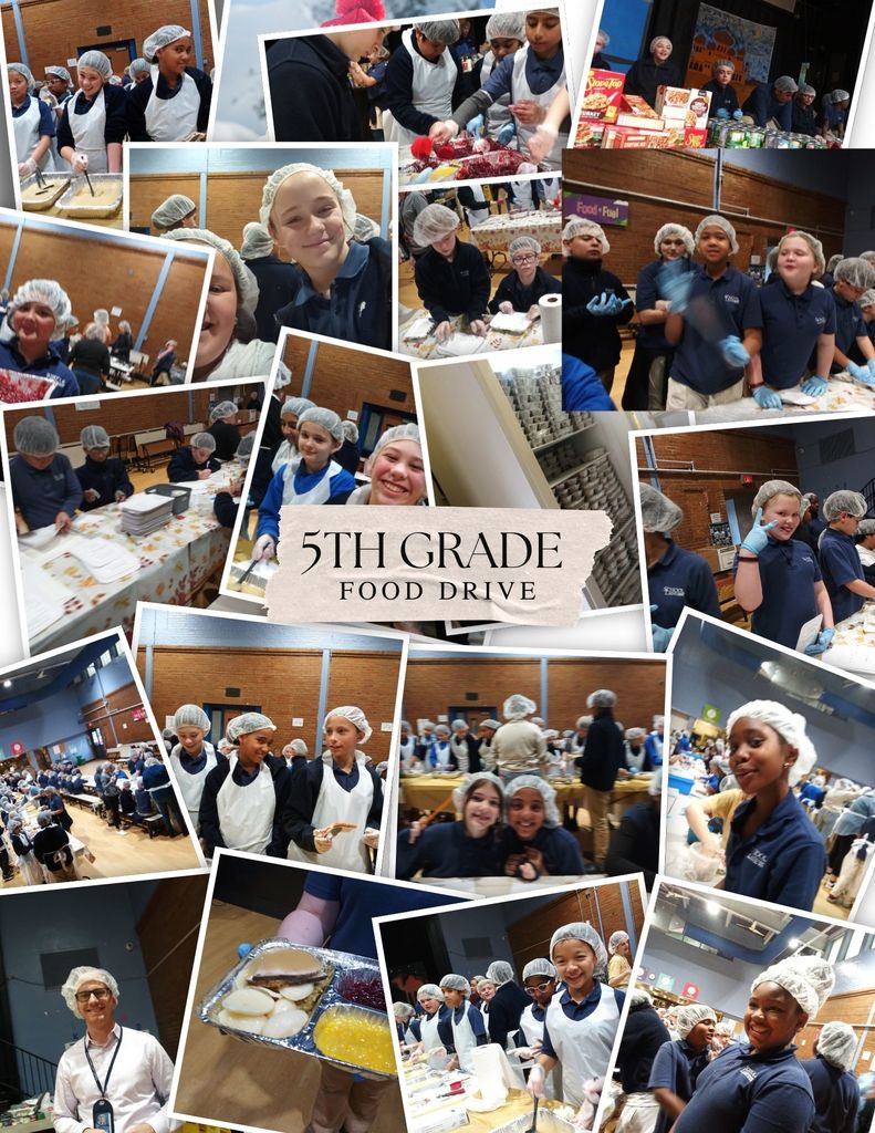 5th grade Food Drive