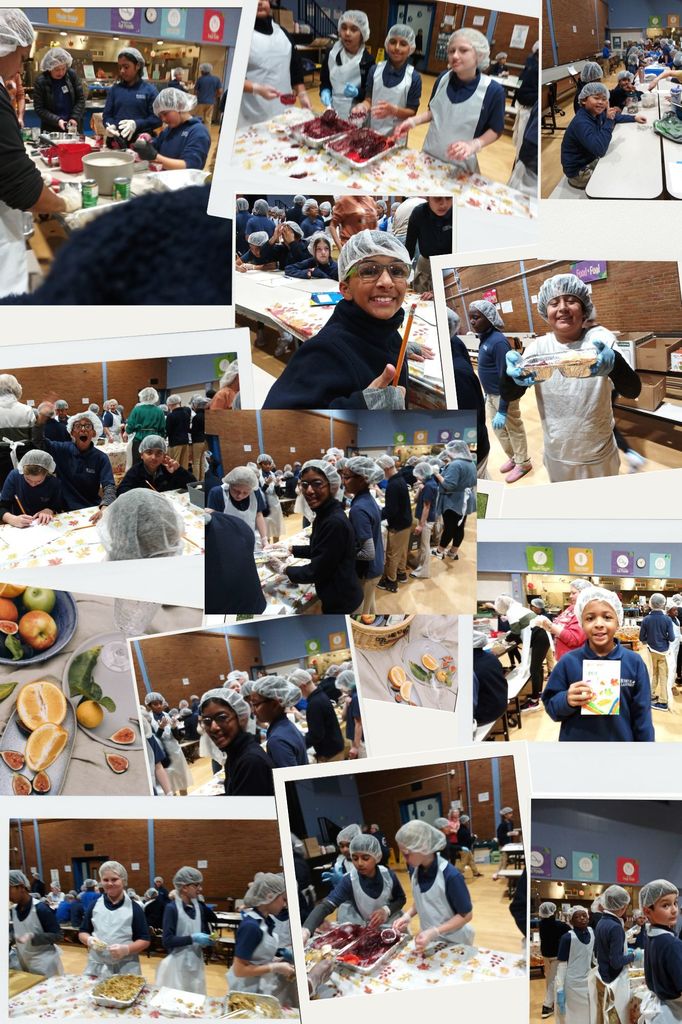 5th grade Food Drive