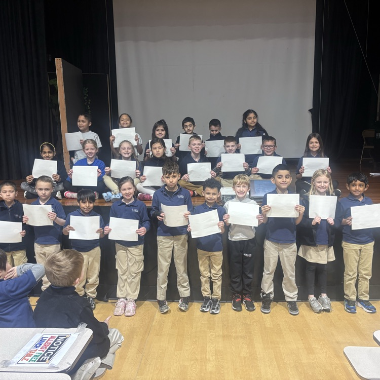 Academic awards for second grade