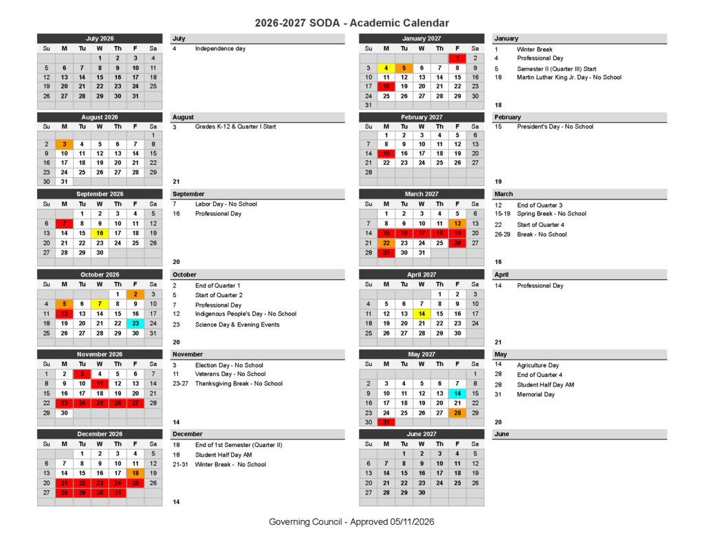 Calendar