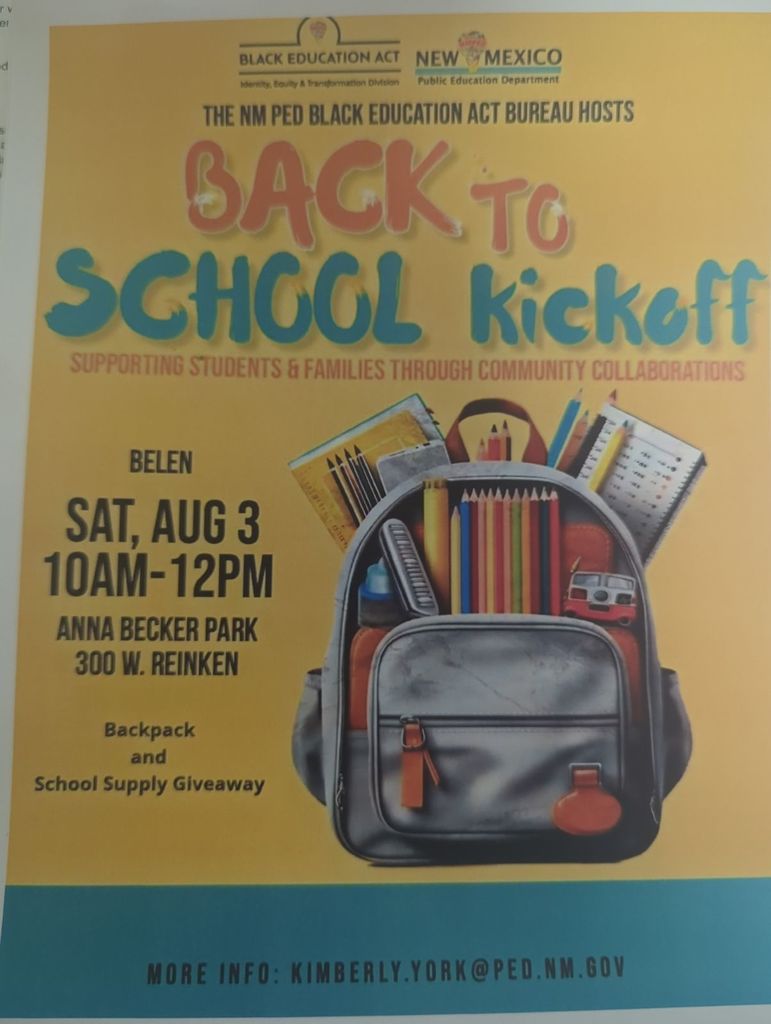 Back To School Kickoff