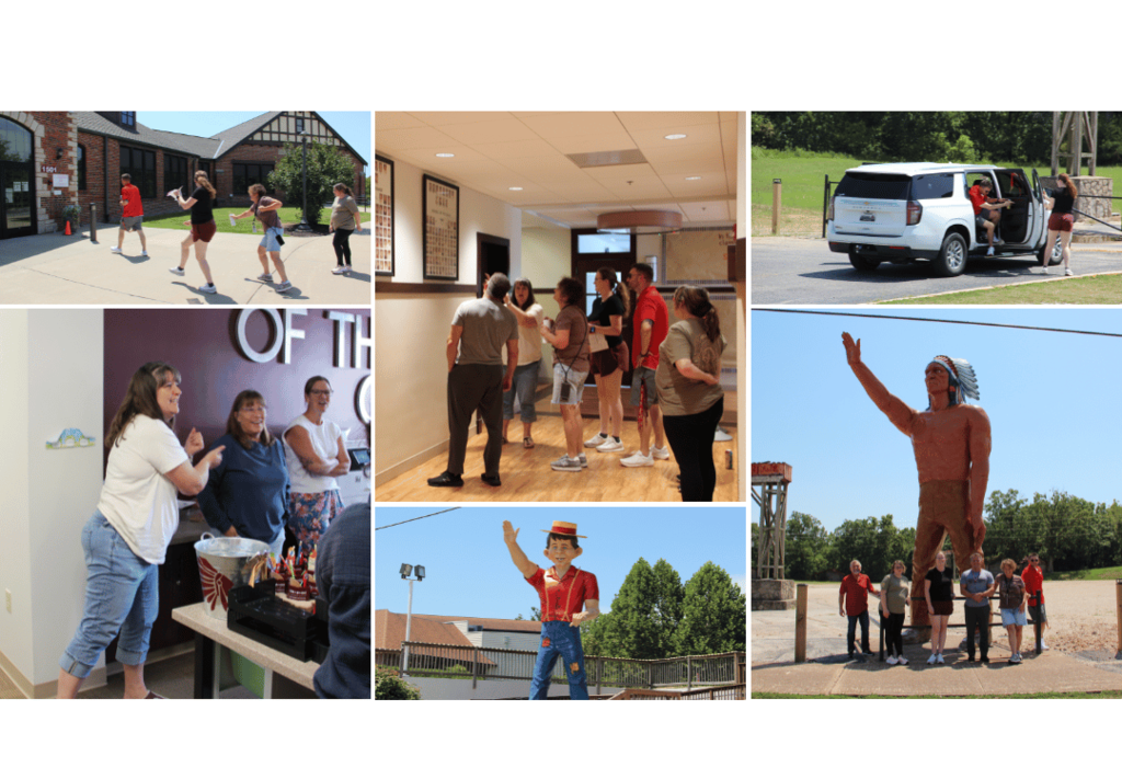 Pictures of New Teacher/Staff Week Activities