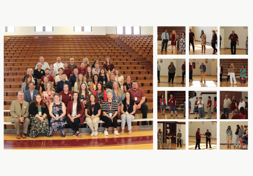 Pictures of New Teacher/Staff Week Activities