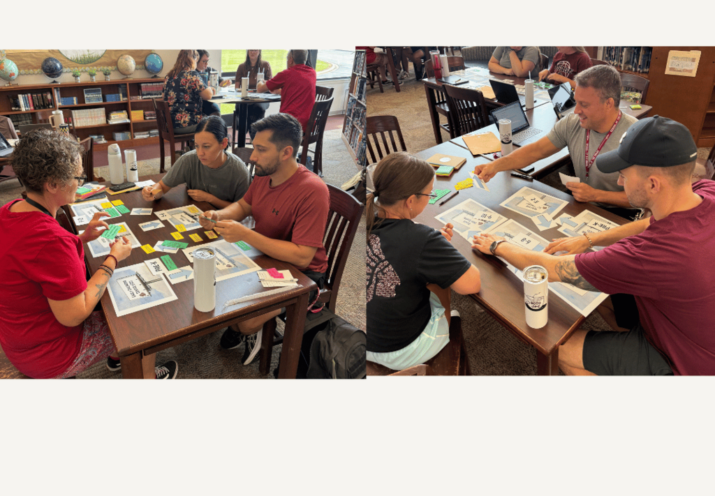 Pictures of New Teacher/Staff Week Activities