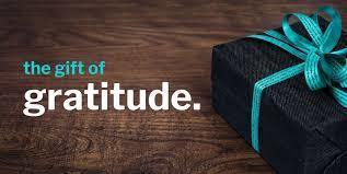 The gift of gratitude