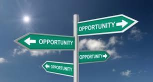 Sign pointing towards lots of opportunities
