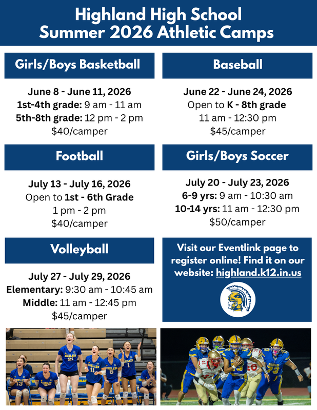 HHS Summer Camps Flyer