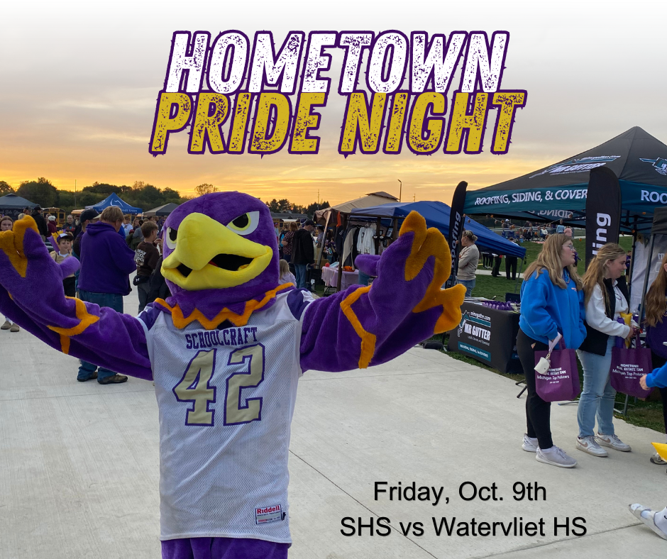 Eagle at Hometown Pride Night