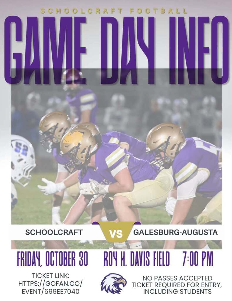 Game Day Info - October 30