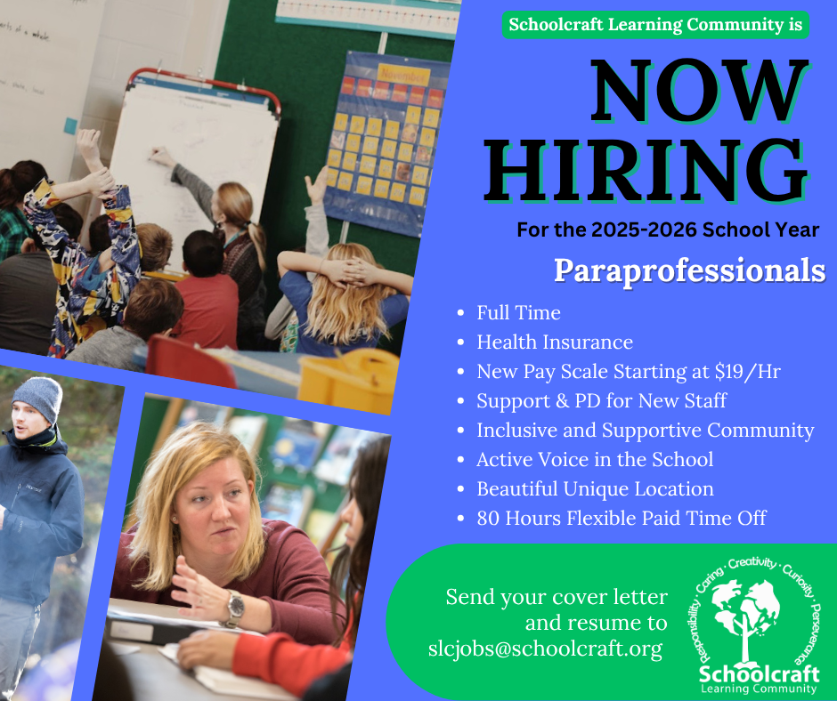 Now hiring paraprofessionals