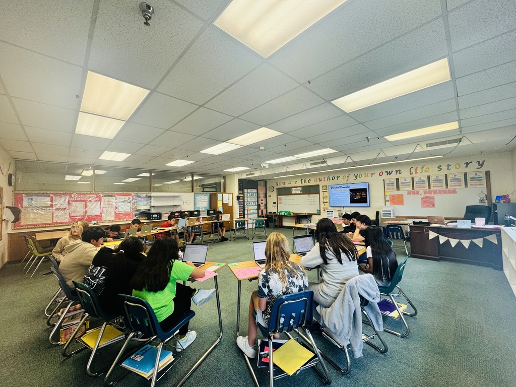 Our 6th Grade Writing class enjoyed a Personal Narrative Reading Café with Mrs. Arriola — where students “tasted” each other’s stories just like sipping their favorite brew! 📖💬 #WritingCafé #6thGradeWriters #StoryTasting