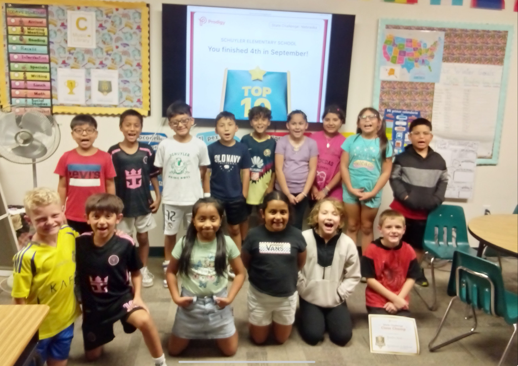 Our students did a great work in Prodigy Math!