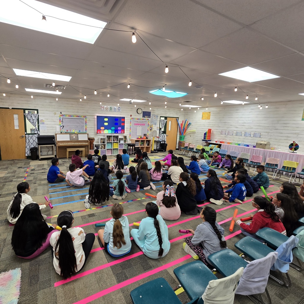 4th Graders Playing Boomwhackers