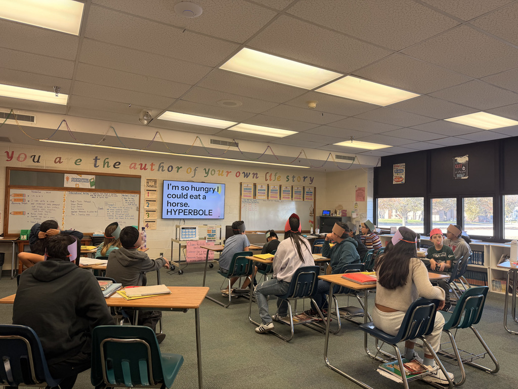 Clash of Colors in writing class! Figurative language showdown in Mrs. Arriola’s class — Call a color, claim the board, show your skills! Creative. Competitive. Engaging.