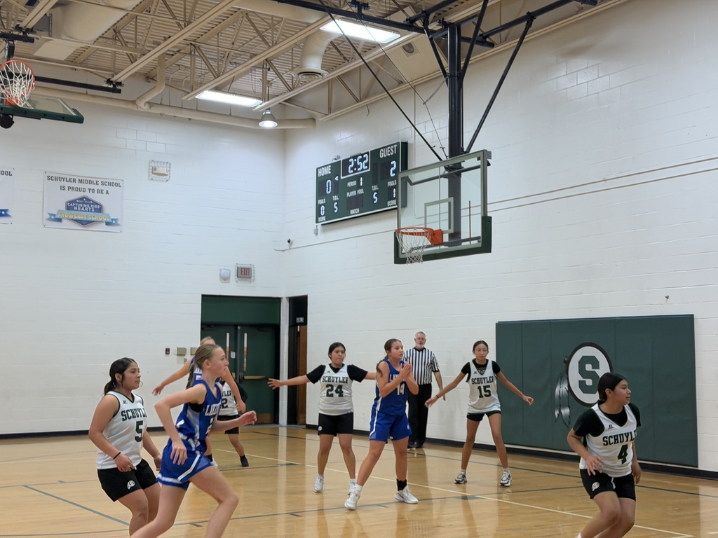 Queens of the court. Lakeview couldn’t stop us. 👑🔥 #GameDayWin #SchuylerMSGirlsBasketball