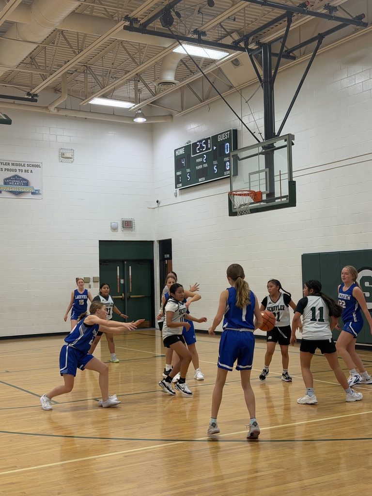 Queens of the court. Lakeview couldn’t stop us. 👑🔥 #GameDayWin #SchuylerMSGirlsBasketball