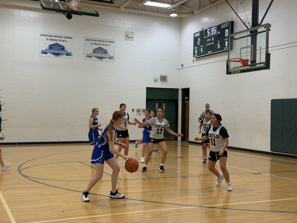 Queens of the court. Lakeview couldn’t stop us. 👑🔥 #GameDayWin #SchuylerMSGirlsBasketball