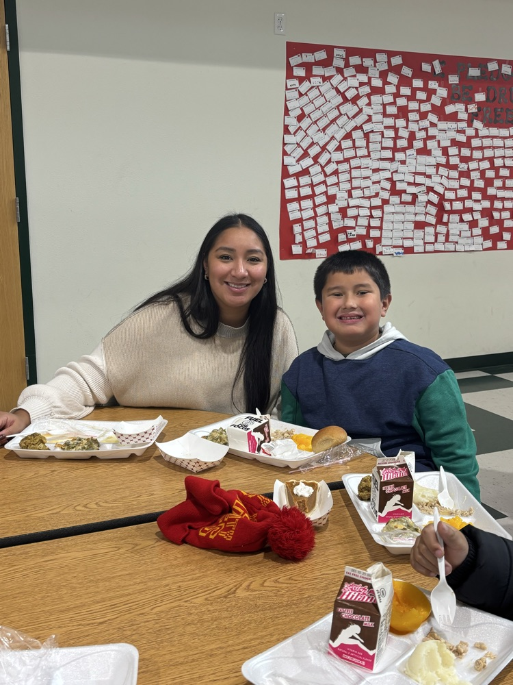 Thanksgiving meal with parents! 