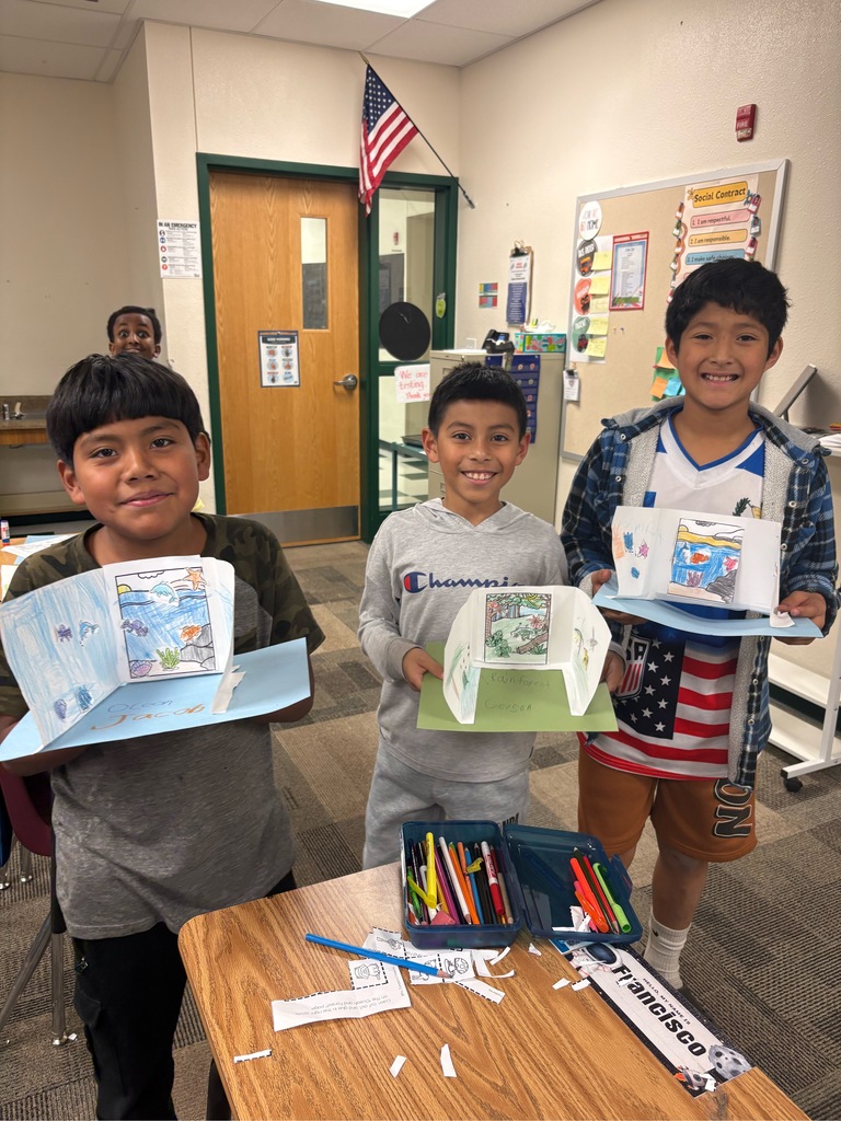 Science gets hands-on! Our 5th graders built ecosystem models to show how every living thing connects. #ScienceInAction