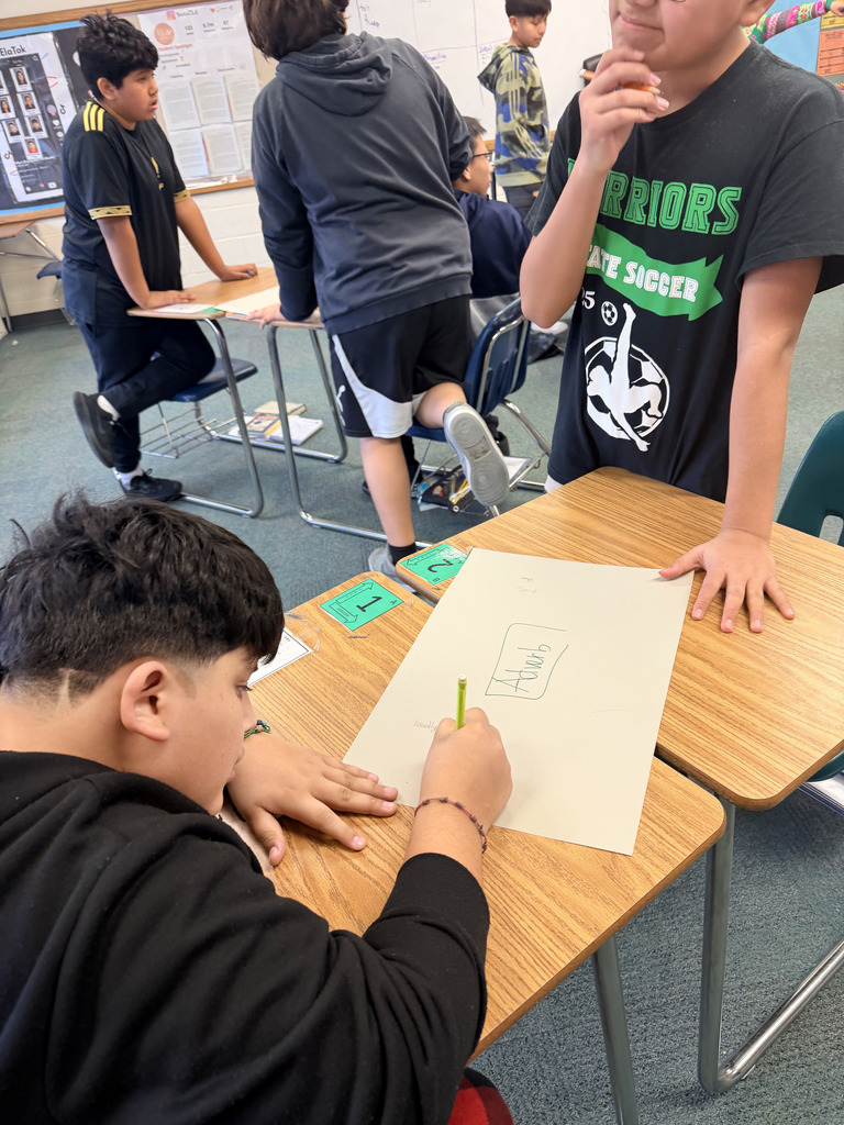 🎶🕺 When the music stops, the grammar starts! ✏️ Our 6th grade writers are dancing, moving, and mastering parts of speech—learning has never sounded (or looked) this fun! 📚✨