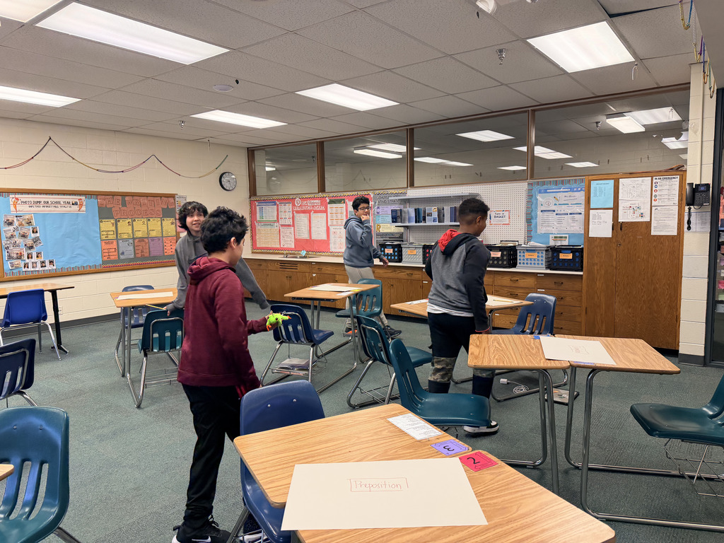 🎶🕺 When the music stops, the grammar starts! ✏️ Our 6th grade writers are dancing, moving, and mastering parts of speech—learning has never sounded (or looked) this fun! 📚✨
