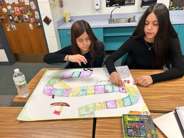 Playing student-created board games