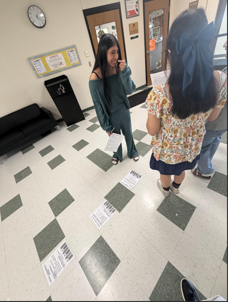 walking through writing