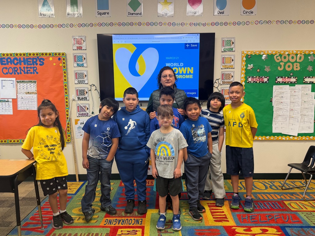 Mrs. Cariit’s class celebrates World Down Sydrome Day!