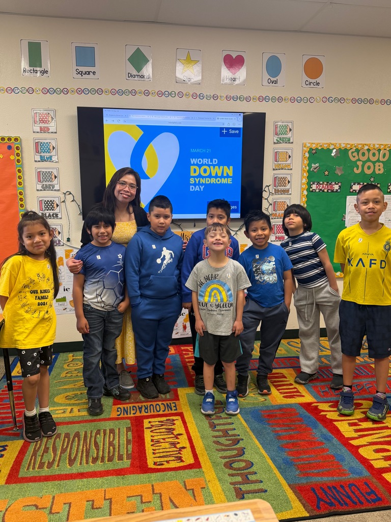 Mrs. Cariit’s class celebrates World Down Syndrome Day!