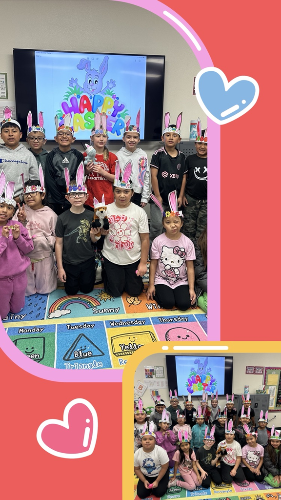 "Happy Easter! Our second graders created these special crafts to celebrate a season of joy, kindness, and new beginnings. Each one is made with creativity, care and a lot of love!"