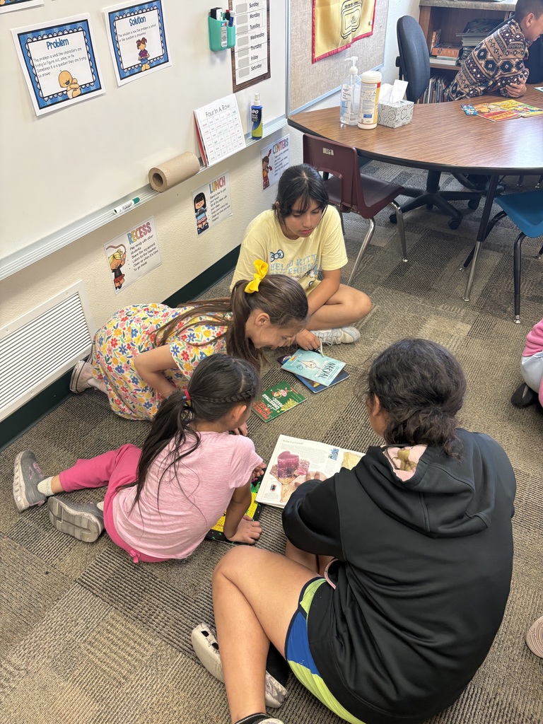 📚 Buddy Read Day was a big success! Our 5th graders teamed up with 2nd graders for a fun and meaningful reading time together. It was great to see our older students leading, supporting, and building connections while helping their buddies grow as readers. Moments like these make reading even more special! 💙 #BuddyReadDay #StudentLeadership #ReadingTogether