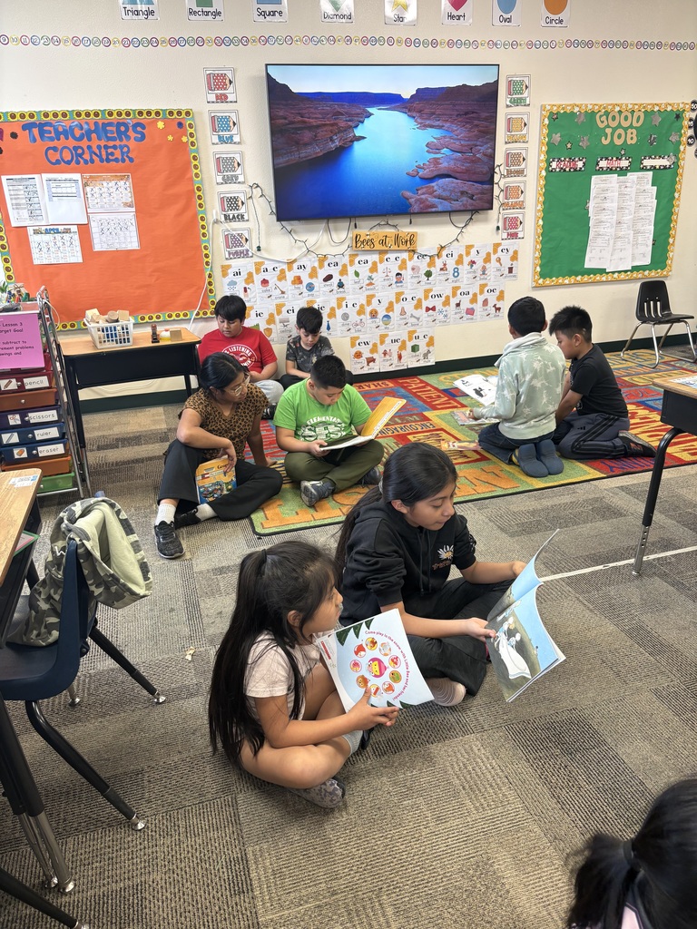 📚 Buddy Read Day was a big success! Our 5th graders teamed up with 2nd graders for a fun and meaningful reading time together. It was great to see our older students leading, supporting, and building connections while helping their buddies grow as readers. Moments like these make reading even more special! 💙 #BuddyReadDay #StudentLeadership #ReadingTogether